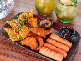 Picoteo para 2 con shisha + mojitos en La Plaza del Quinto Centenario