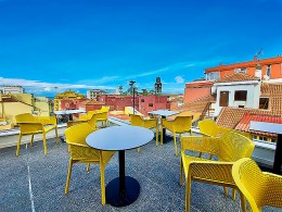 The roof bar & terrace - El Puerto de la Cruz