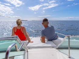 3 Horas de navegación privada Luxury con productos Gourmet y avistamiento de cetáceos