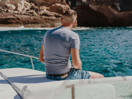 3 Horas de navegación privada Luxury con productos Gourmet y avistamiento de cetáceos