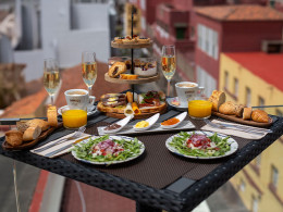 The roof bar & terrace - El Puerto de la Cruz