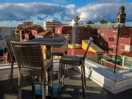 The roof bar & terrace - El Puerto de la Cruz