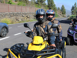 Excursión en quad al Teide o Twin Ticket: quads + motos de agua