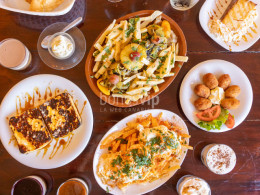 Menú para dos personas de comida canaria en el norte 