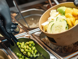 Dos BOX para llevar con bebida en Da Vinci Delivery