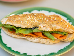 Desayuno o brunch saludable en el Mercado de Nuesta Señora de África