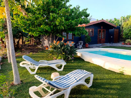 Estancia entre plataneras: 2 noches para 2 en cabaña con piscina privada