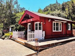 Estancia para 1 o 2 noches en una cabaña en El Sauzal