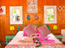 Estancia para 1 o 2 noches en una cabaña en El Sauzal